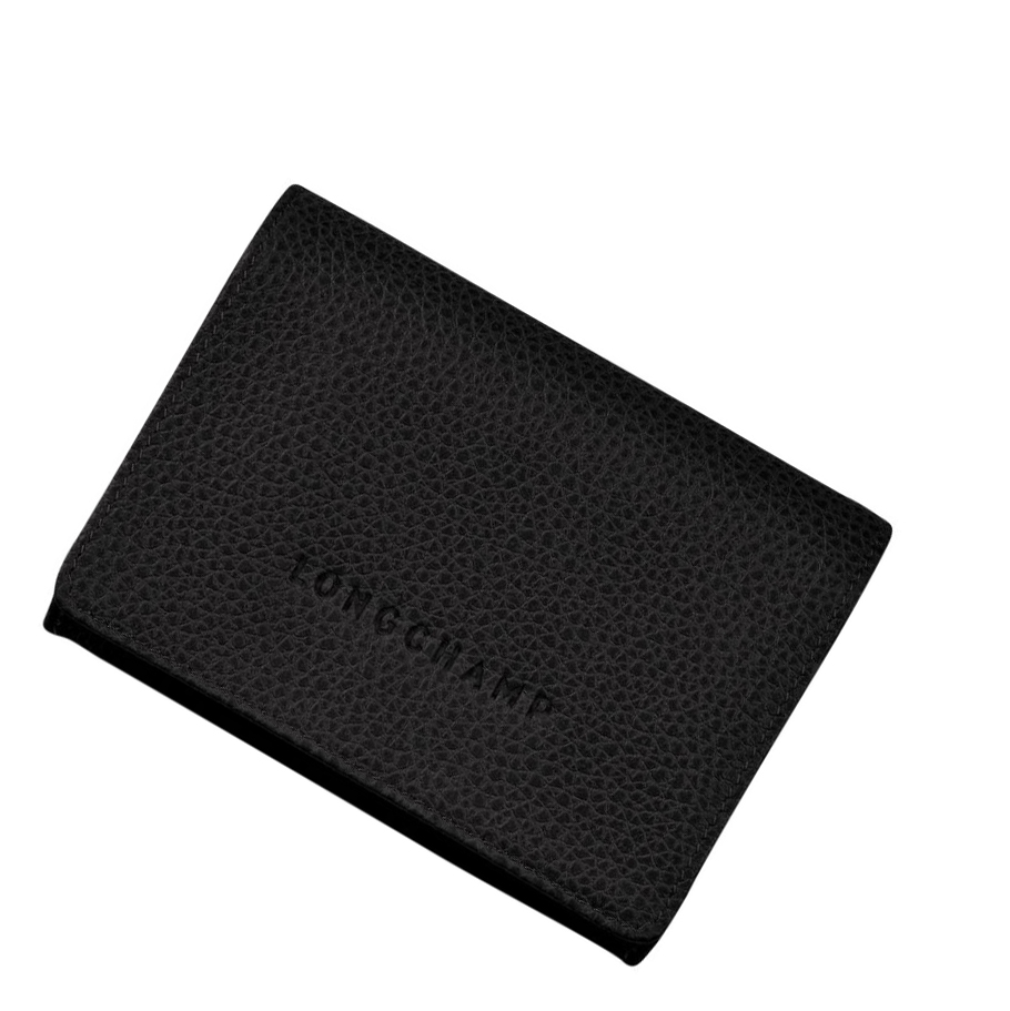 Monederos Longchamp Le Foulonné Mujer Negras | ES-PRDQ657