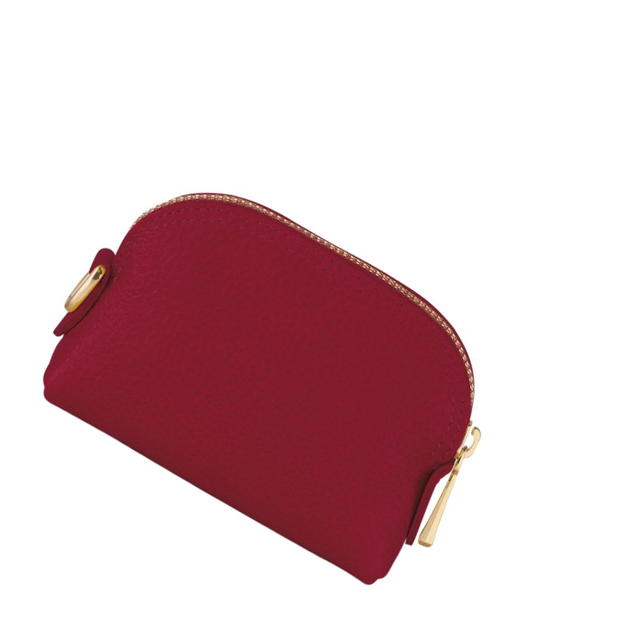 Monederos Longchamp Le Foulonné Mujer Rojas | ES-EFNG913