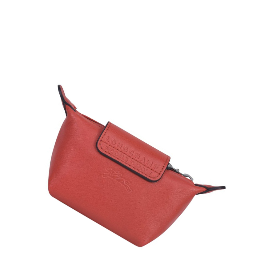 Monederos Longchamp Le Pliage Cuir Mujer Rojas | ES-ASCT574