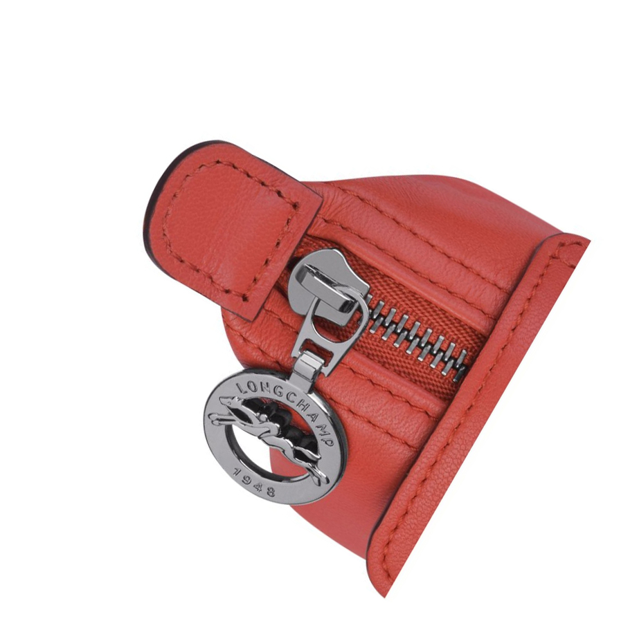 Monederos Longchamp Le Pliage Cuir Mujer Rojas | ES-ASCT574
