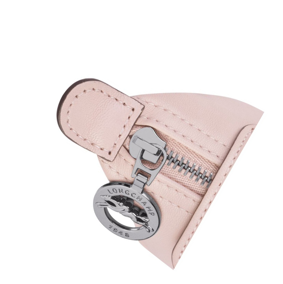 Monederos Longchamp Le Pliage Cuir Mujer Rosas | ES-RSVB157