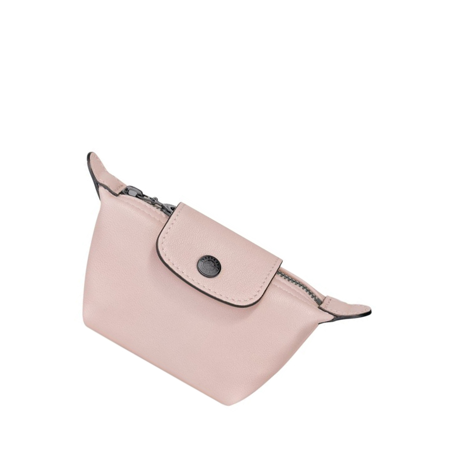 Monederos Longchamp Le Pliage Cuir Mujer Rosas | ES-RSVB157