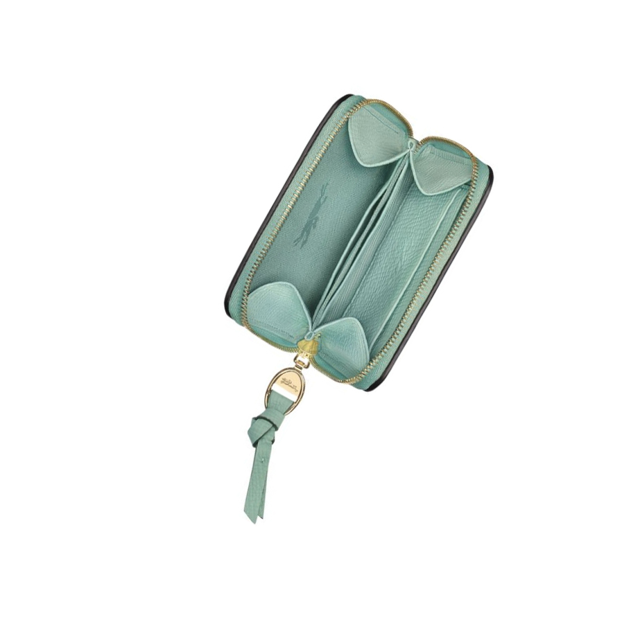 Monederos Longchamp Mailbox Mujer Azules | ES-XHJP264