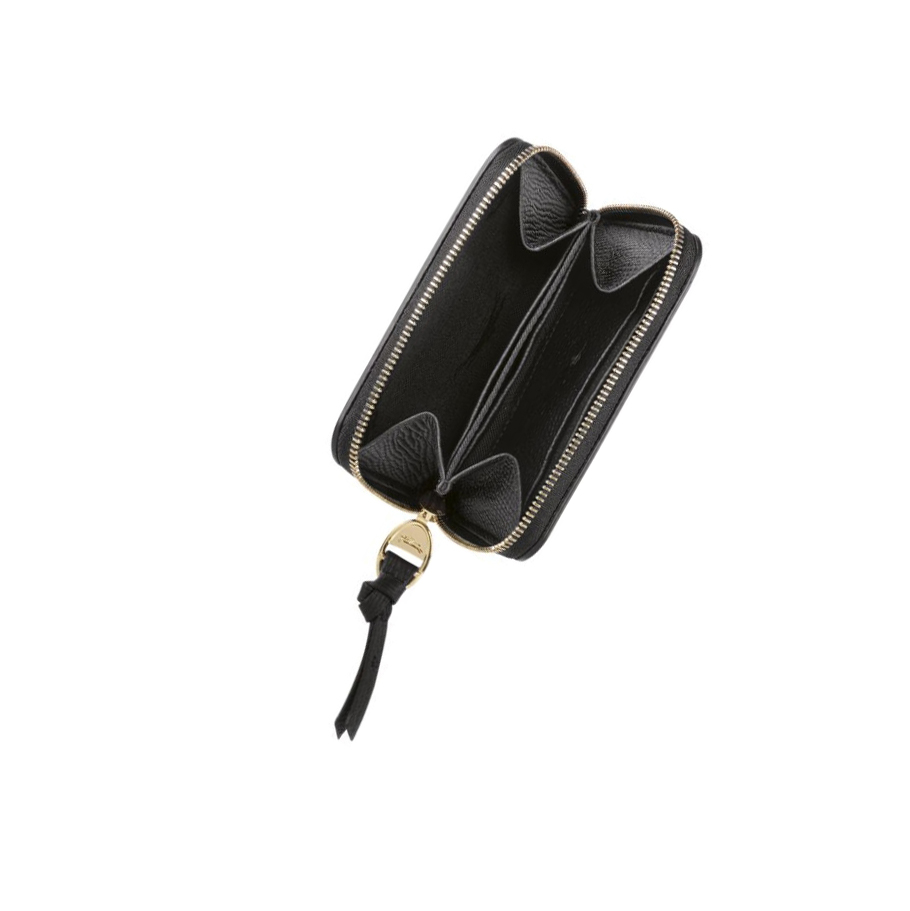 Monederos Longchamp Mailbox Mujer Negras | ES-ZXSR870