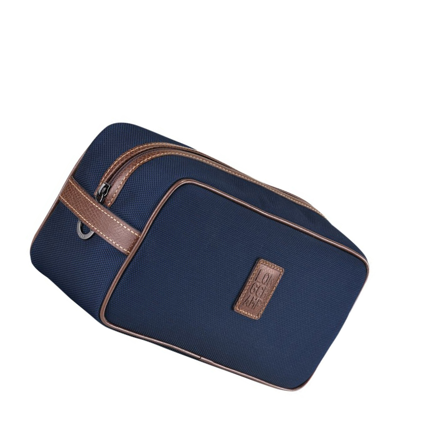 Neceser De Baño Longchamp Boxford Hombre Azul Marino | ES-VCID057