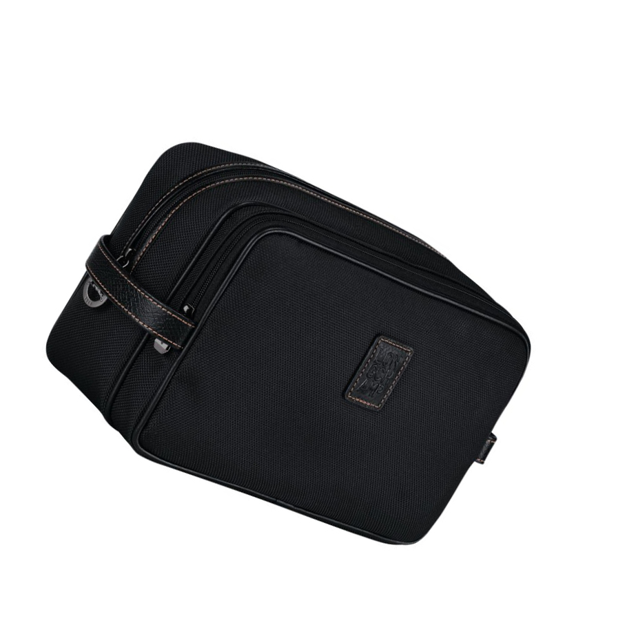 Neceser De Baño Longchamp Boxford Mujer Negras | ES-CKWI346