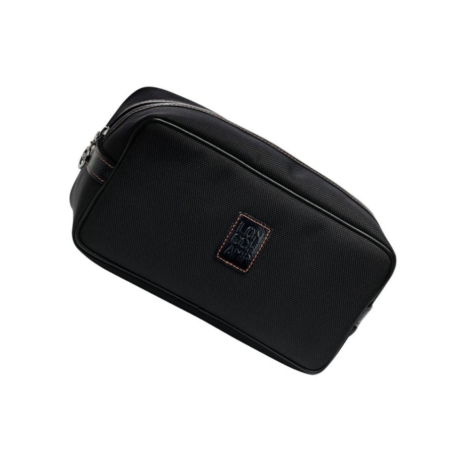 Neceser De Baño Longchamp Boxford Mujer Negras | ES-POUH273