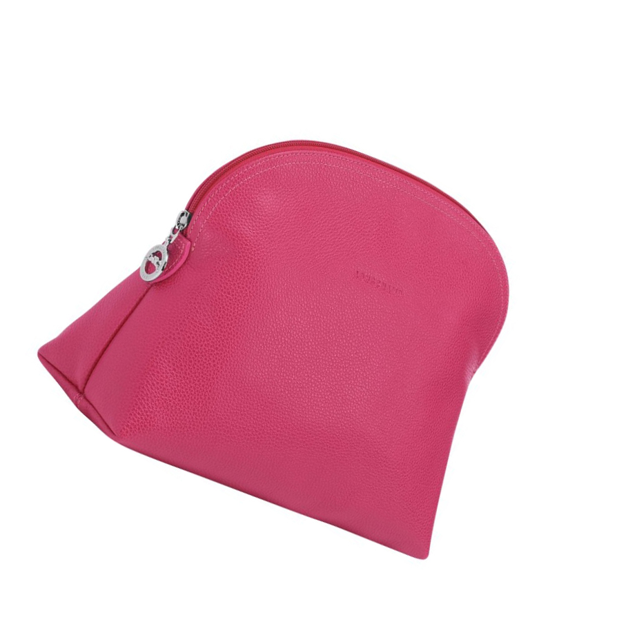 Neceser De Baño Longchamp Le Foulonné Mujer Rosas | ES-DBER278