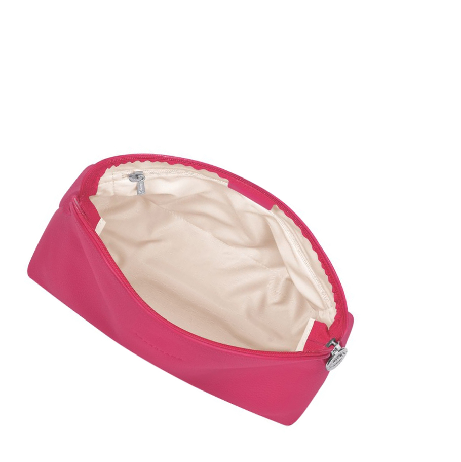Neceser De Baño Longchamp Le Foulonné Mujer Rosas | ES-DBER278