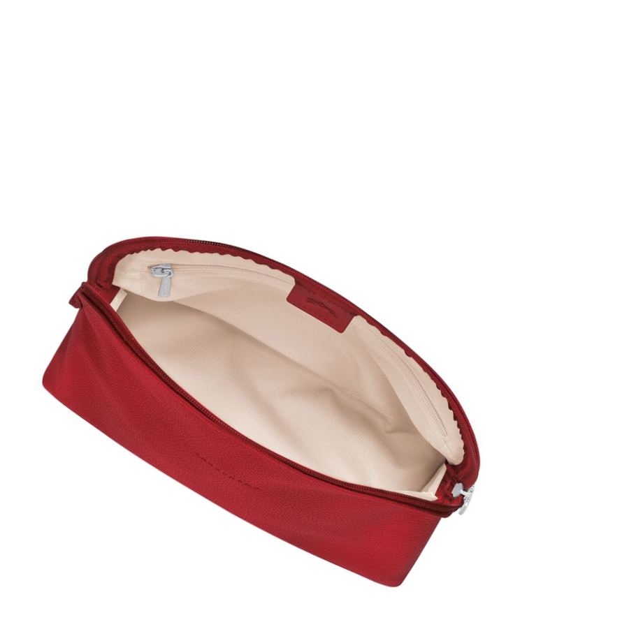Neceser De Baño Longchamp Le Foulonné Mujer Rojas | ES-NJUC026