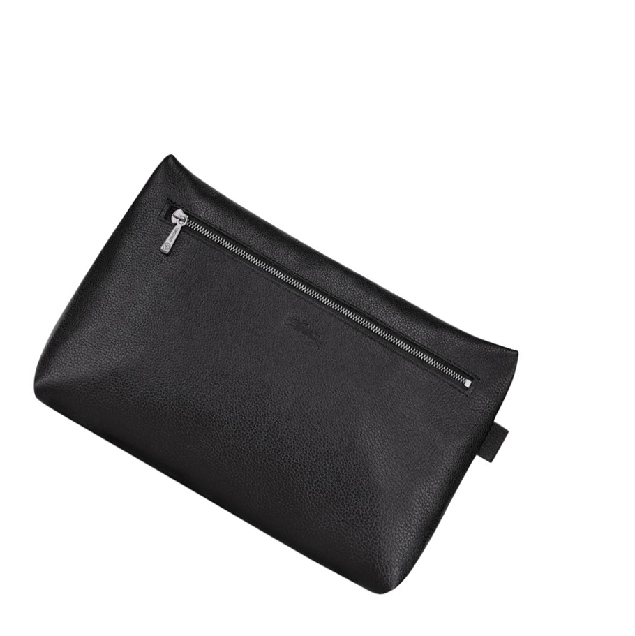 Neceser De Baño Longchamp Le Foulonné Mujer Negras | ES-WIKG067