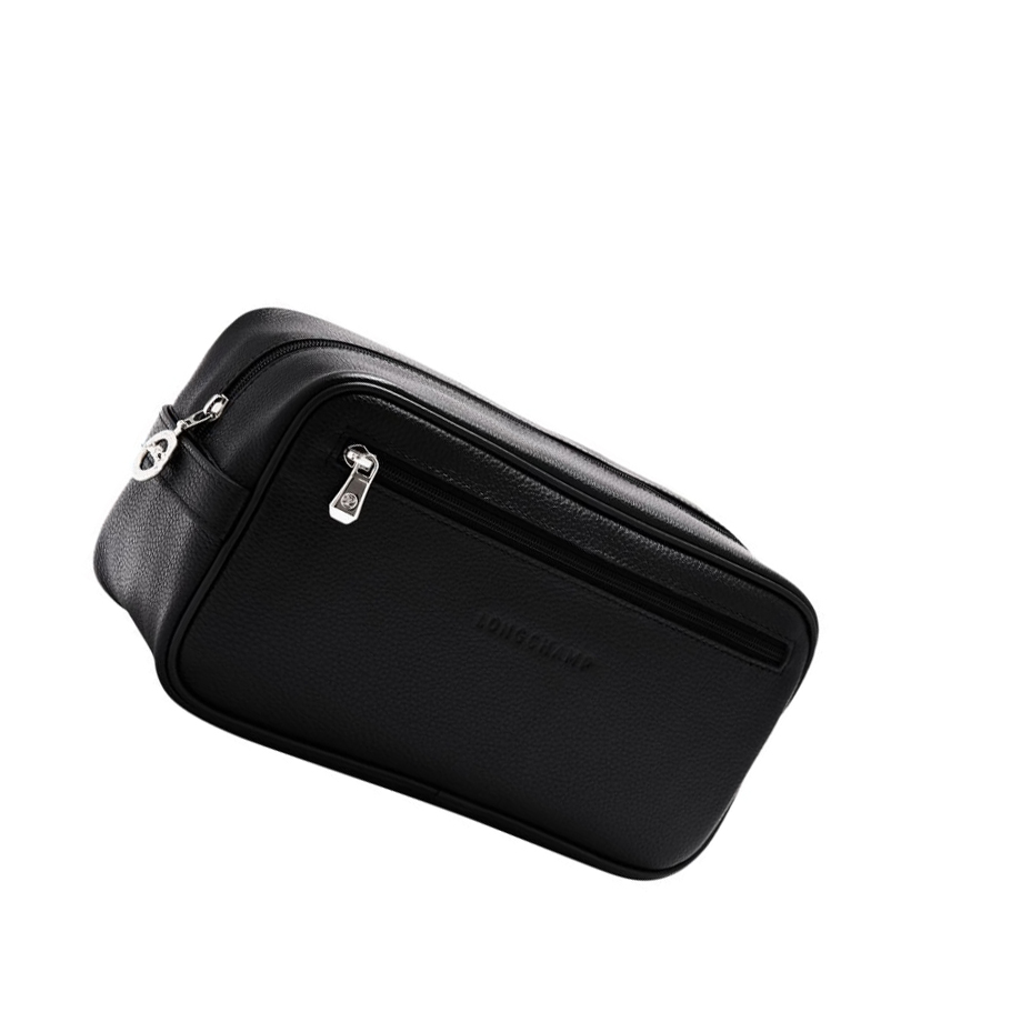 Neceser De Baño Longchamp Le Foulonné Mujer Negras | ES-YUDB895