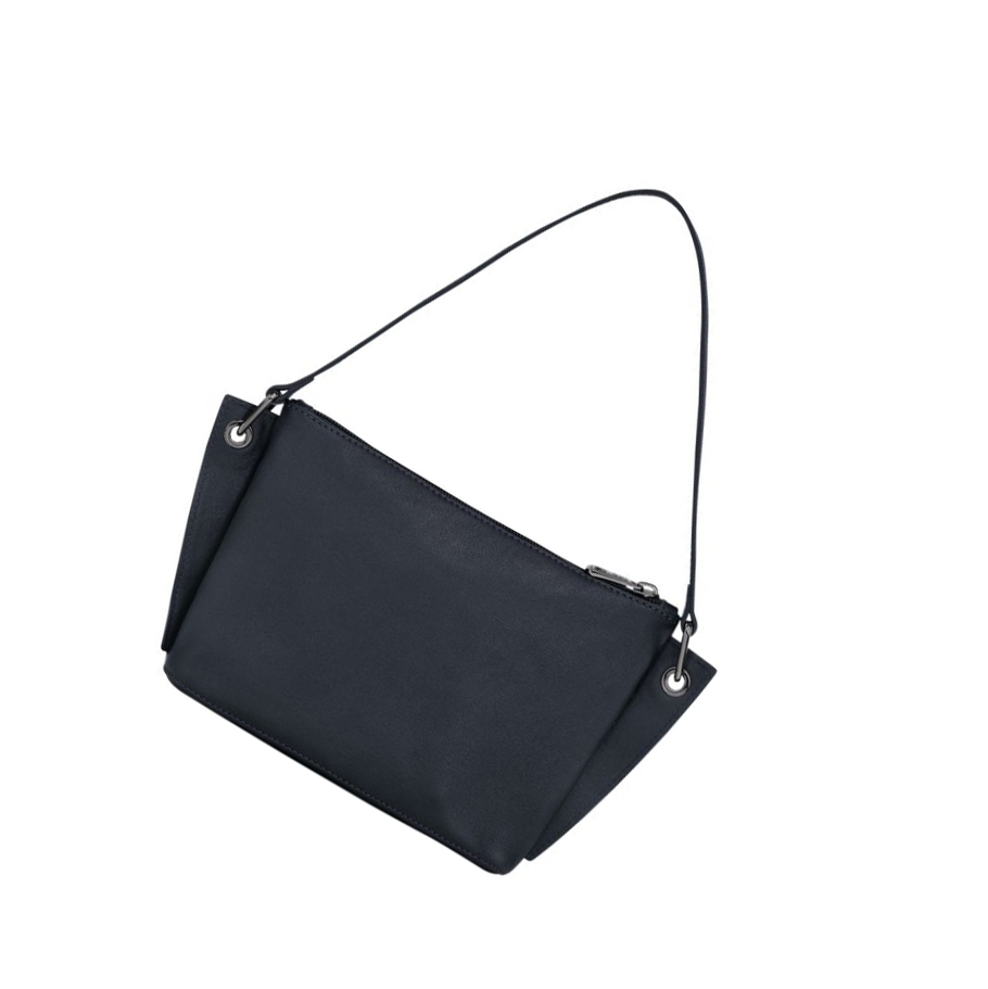 Riñonera Longchamp 3D Mujer Azules | ES-MXJI291