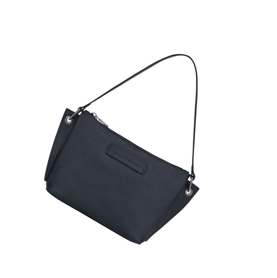 Riñonera Longchamp 3D Mujer Azules | ES-MXJI291