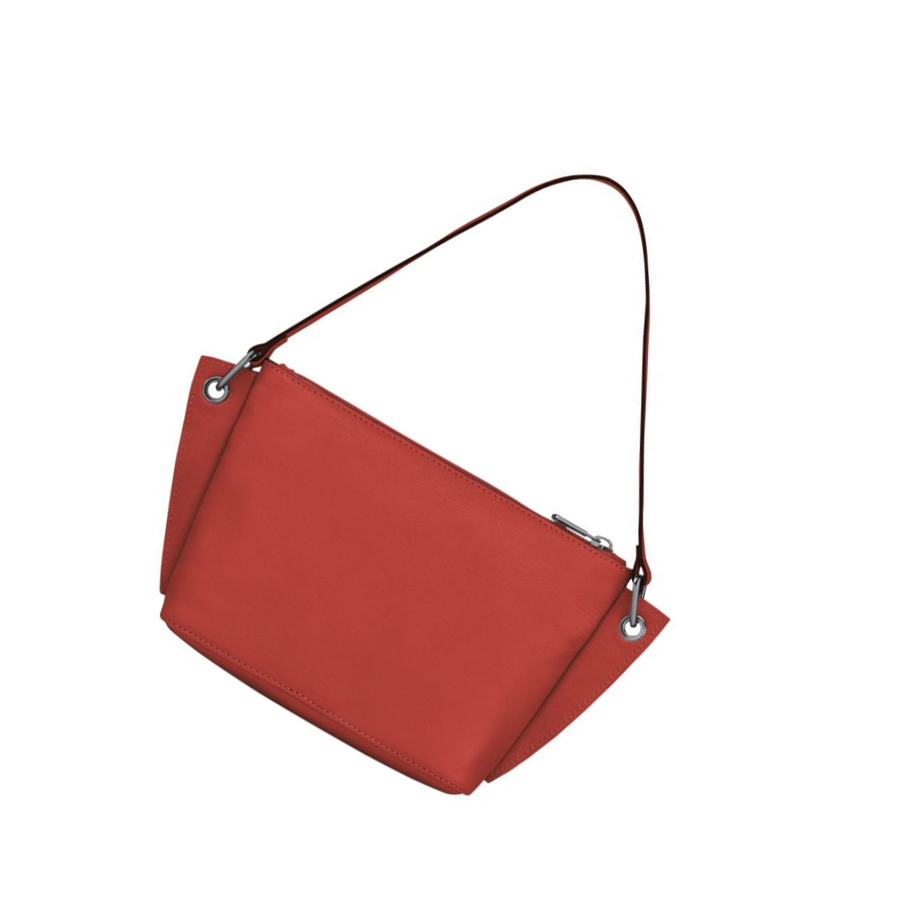 Riñonera Longchamp 3D Mujer Rojas | ES-AGRB892
