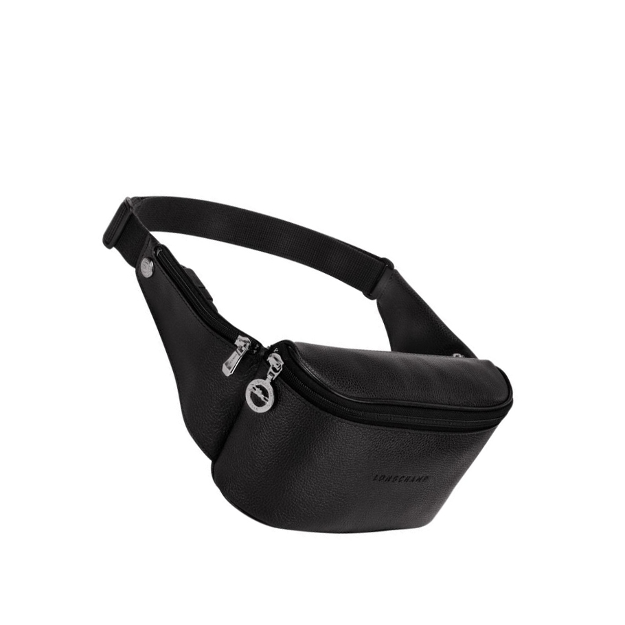 Riñonera Longchamp Le Foulonné Hombre Negras | ES-ELDK802