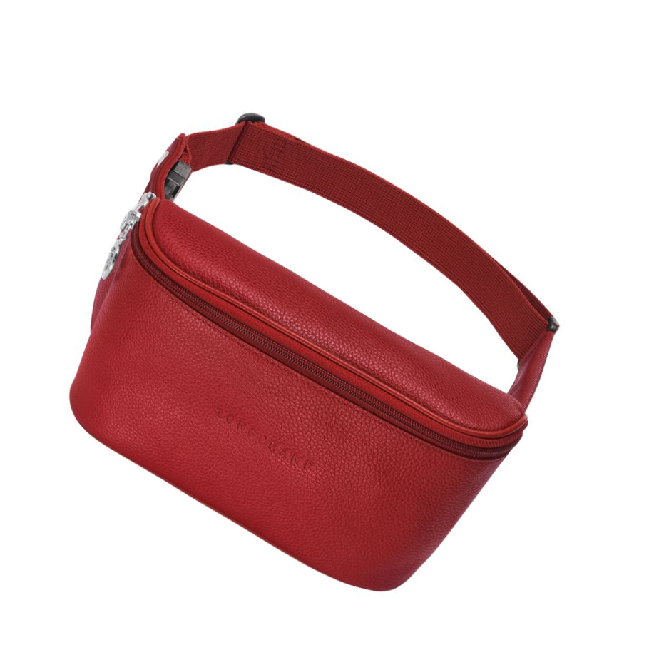 Riñonera Longchamp Le Foulonné Hombre Rojas | ES-ISAB831