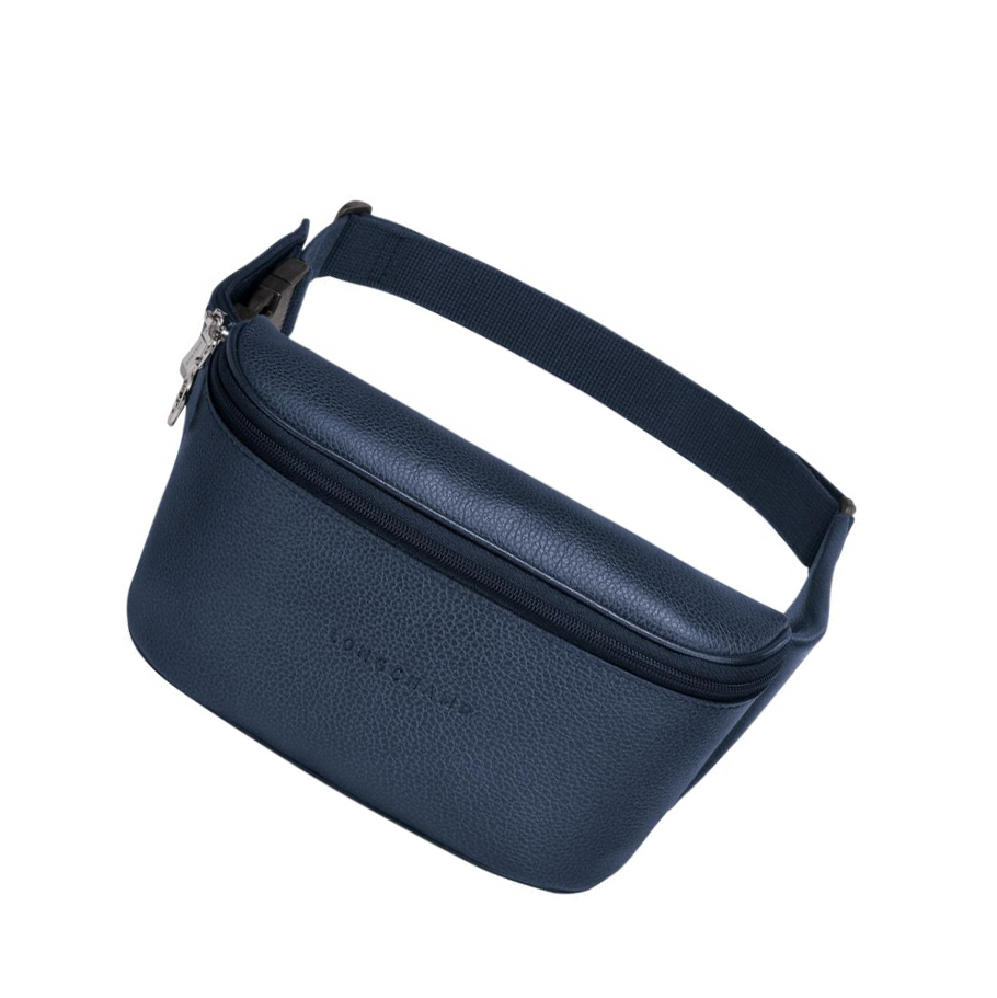 Riñonera Longchamp Le Foulonné Mujer Azul Marino | ES-IOSD562