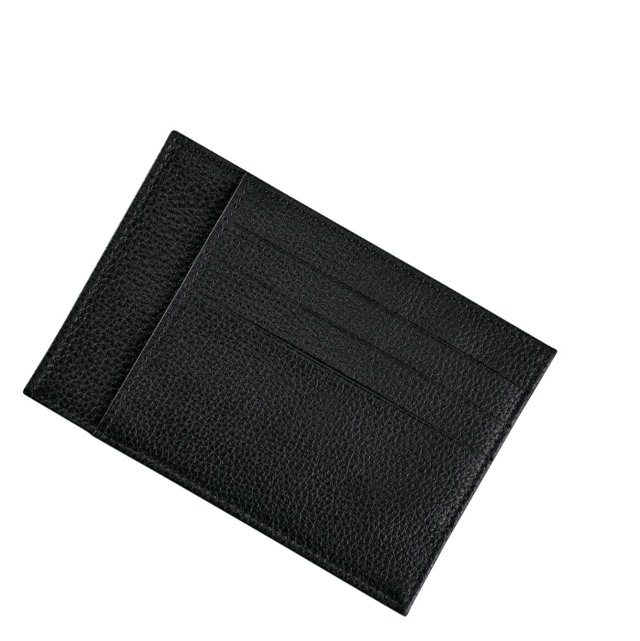 Tarjeteros Longchamp Le Foulonné Hombre Negras | ES-RLWM958