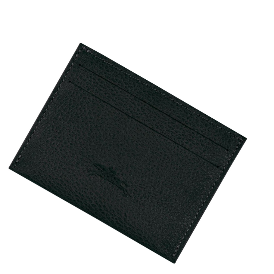 Tarjeteros Longchamp Le Foulonné Hombre Negras | ES-TIEV895