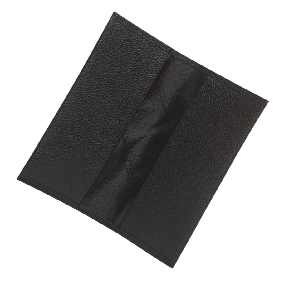 Tarjeteros Longchamp Le Foulonné Hombre Negras | ES-WTEH159