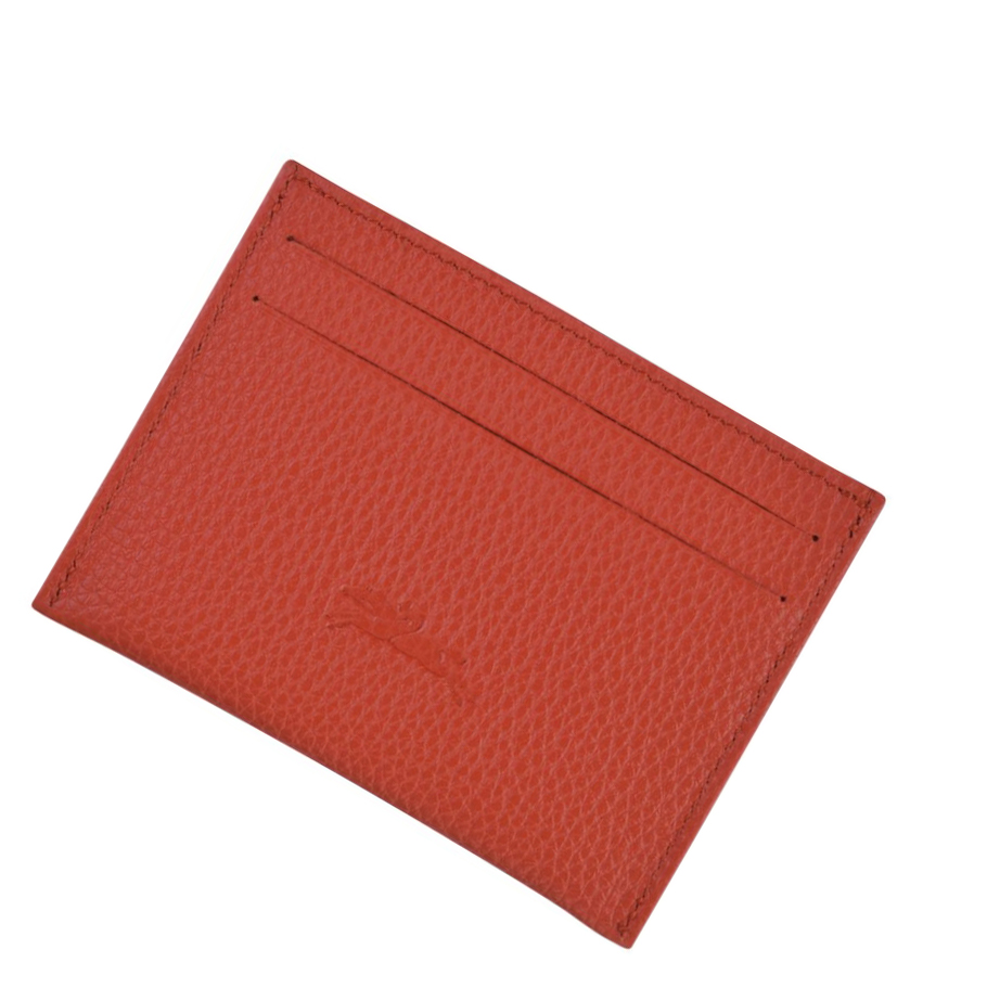 Tarjeteros Longchamp Le Foulonné Mujer Rosas | ES-GWSV825