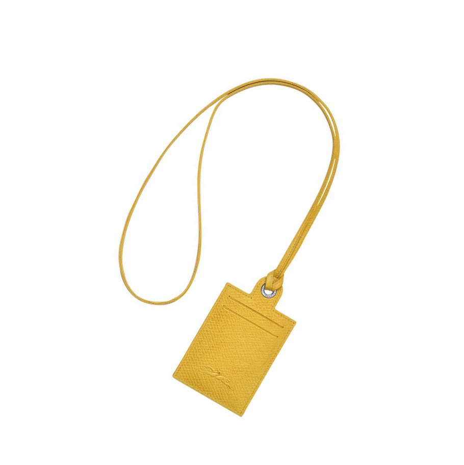 Tarjeteros Longchamp Le Pliage Green Hombre Amarillo | ES-QIPL892
