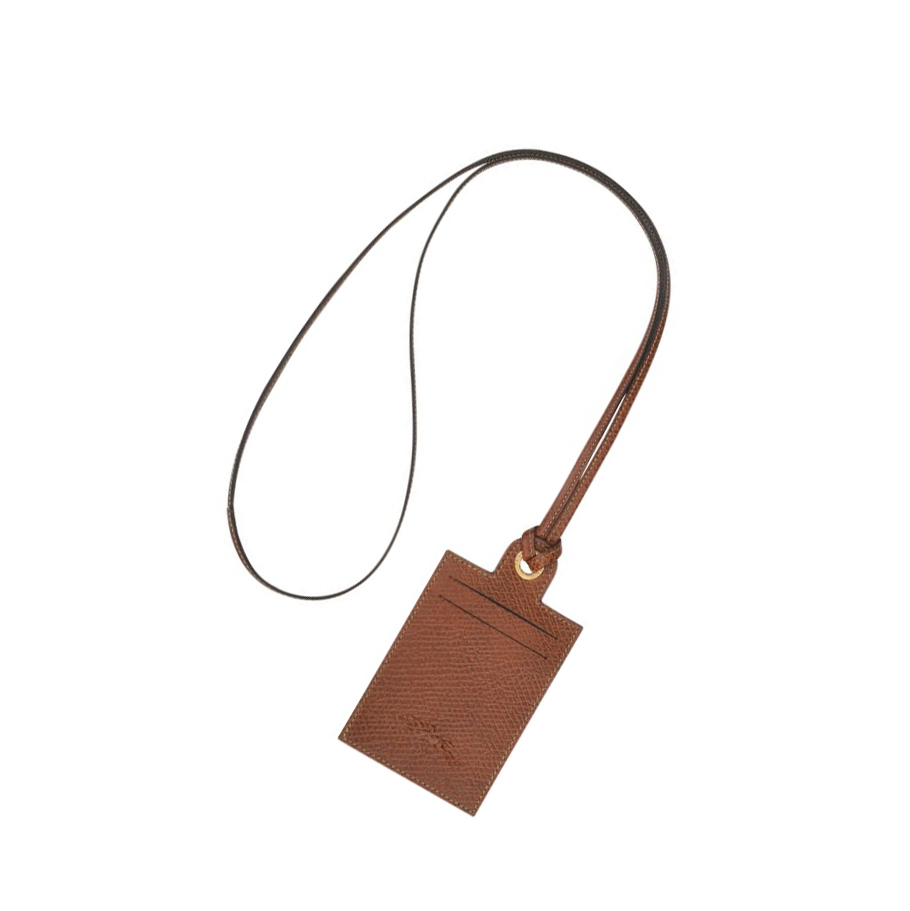 Tarjeteros Longchamp Le Pliage Mujer Marrones | ES-VKTE032