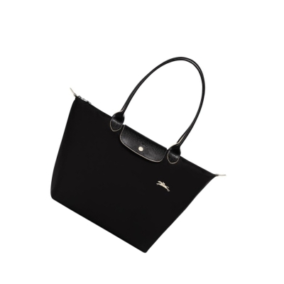 Bolsa De Hombro Longchamp Le Pliage Club L Mujer Negras | ES-UWLF148