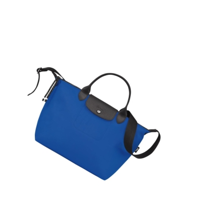 Bolsas De Mano Longchamp Le Pliage Energy M Mujer Azules | ES-RHPX396