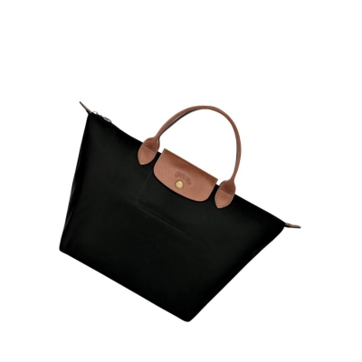 Bolsas De Mano Longchamp Le Pliage Original M Mujer Negras | ES-JEKH978