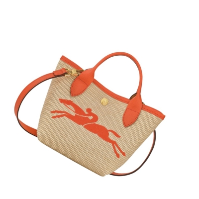 Bolsas De Mano Longchamp Le Pliage Paris - Saint-Tropez Mujer Naranjas | ES-FNKP018