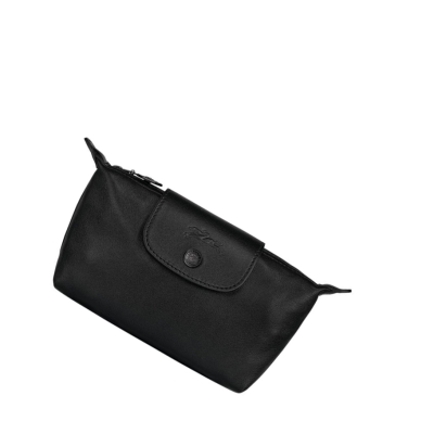 Bolso Pequeño Longchamp Le Pliage Cuir Mujer Negras | ES-TDZQ251