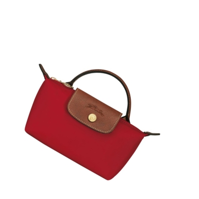 Bolso Pequeño Longchamp Le Pliage Original Mujer Rojas | ES-KSLI462