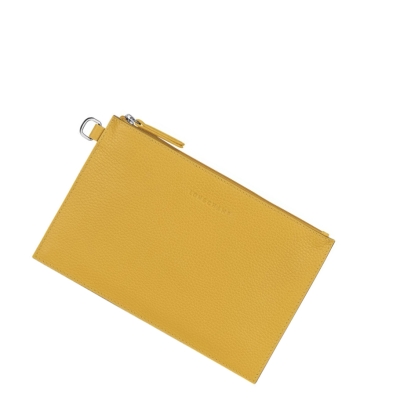 Bolso Pequeño Longchamp Roseau Essential Mujer Amarillo | ES-LPGI829