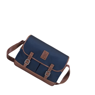 Bolsos Cruzados Longchamp Boxford Hombre Azul Marino | ES-NTCK981