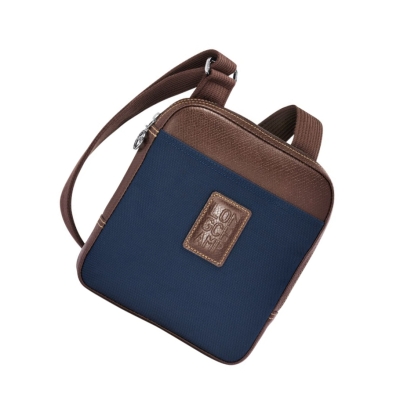 Bolsos Cruzados Longchamp Boxford S Hombre Azul Marino | ES-TJNA203
