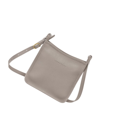 Bolsos Cruzados Longchamp Le Foulonné S Mujer Gris | ES-HBWC172