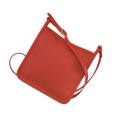 Bolsos Cruzados Longchamp Le Foulonné S Mujer Rosas | ES-JNFA614
