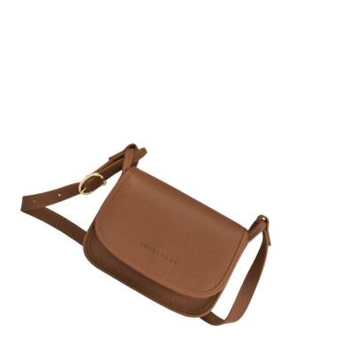 Bolsos Cruzados Longchamp Le Foulonné S Mujer Marrones | ES-LENJ182