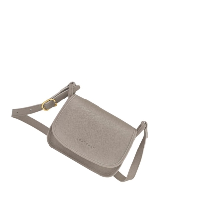 Bolsos Cruzados Longchamp Le Foulonné S Mujer Gris | ES-VTXH571