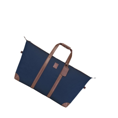 Bolsos De Viaje Longchamp Boxford Hombre Azul Marino | ES-XHJY568
