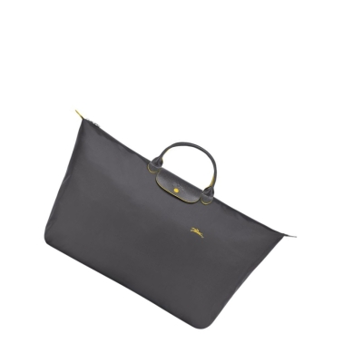 Bolsos De Viaje Longchamp Le Pliage Club XL Mujer Gris | ES-RQZP931