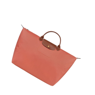 Bolsos De Viaje Longchamp Le Pliage L Mujer Rosas | ES-QRMF864