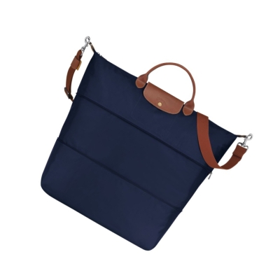Bolsos De Viaje Longchamp Le Pliage Mujer Azul Marino | ES-UWRF140