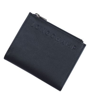 Carteras Longchamp 3D Hombre Azules | ES-ANIW384