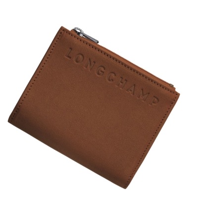 Carteras Longchamp 3D Hombre Marrones | ES-AESP852