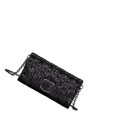 Carteras Longchamp Brioche Serpent Mujer Negras | ES-DFZA761