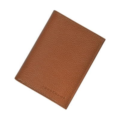 Carteras Longchamp Le Foulonné Mujer Marrones | ES-UOYA738