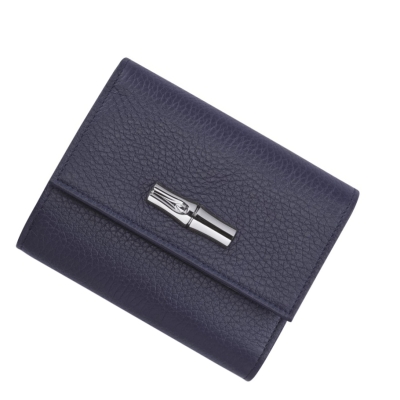 Carteras Longchamp Roseau Essential Mujer Azul Marino | ES-ZMWV761